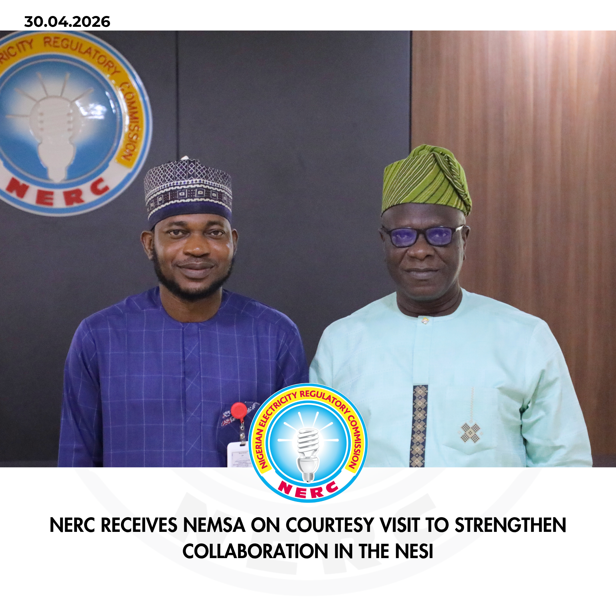 NERC Receives NEMSA on Courtesy Visit