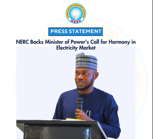 NERC Backs Minister of Power’s Call for Harmony in Electricity Market